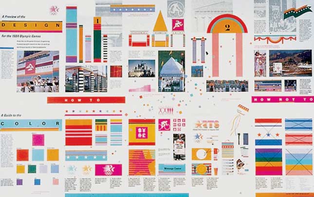 Sussman_Prejza-Señalización-Juegos-OlÃmpicos-1984